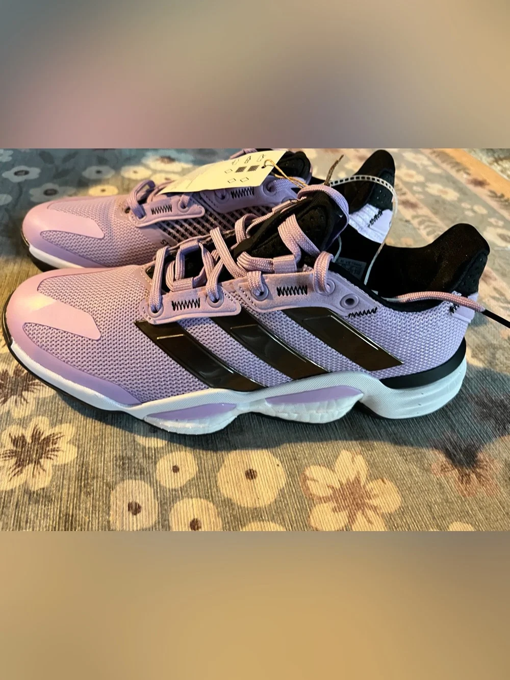 adidas Stabil 16 W JP9763 Lavender Indoor Court Shoes Women’s 7.5 NWOB